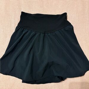 Aerie Offline Black High-Waisted Skirt
